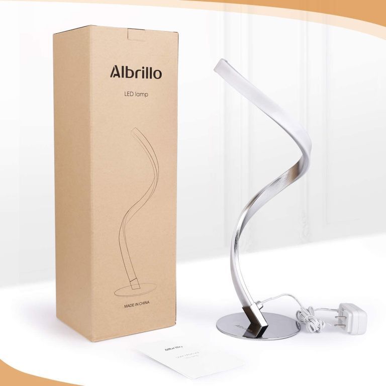 43660 - Albrillo Spiral Design LED Table Lamp USA
