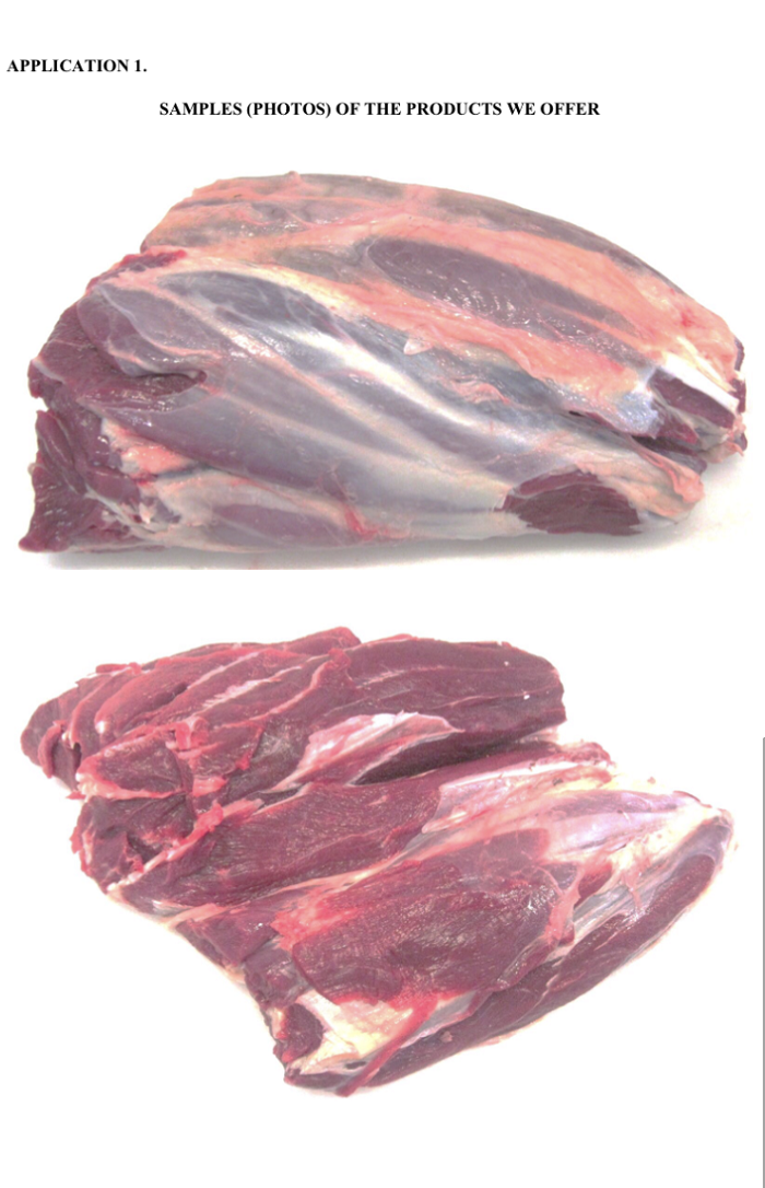 43727 - Frozen beef shank / Frozen beef shin Europe 