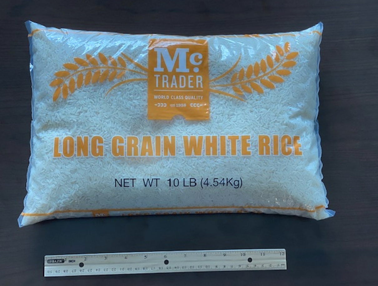 43943 - Long Grain 10lbs White Rice USA