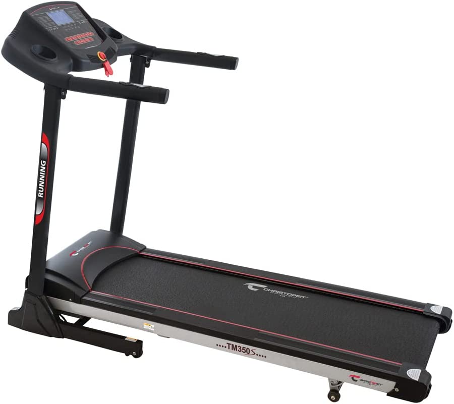 46744 - Christopeit Sport electric treadmill TM 350S - folding exercise bike - incline adjustment - 18km/h Europe