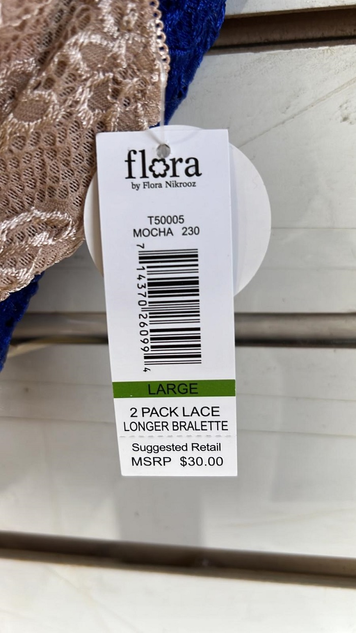 49038 - Flora Bra Top & Bralette USA