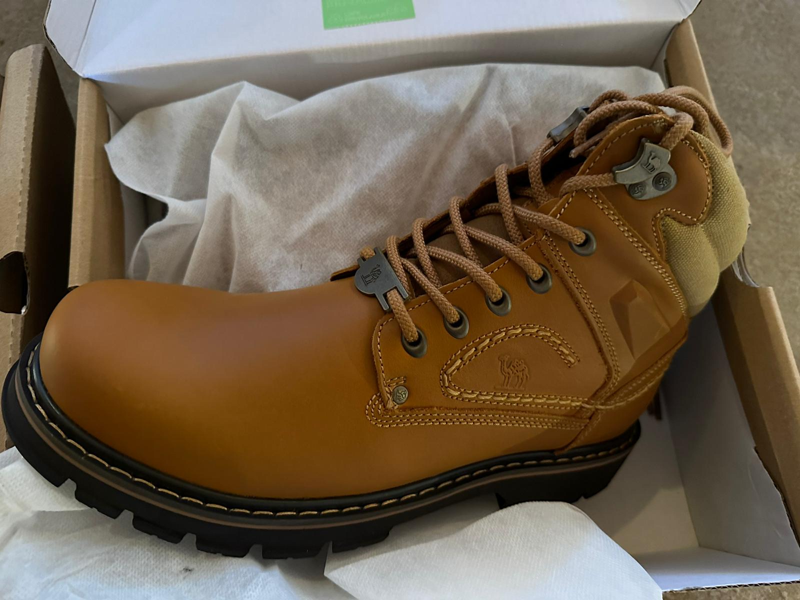 50939 - Crown Camel Men's Assorted Work Booth & Hiking Shoes Closeout USA