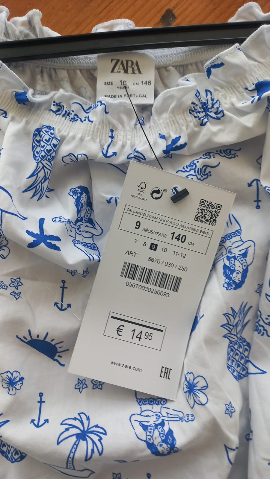 51030 - Zara ladies and kids Europe