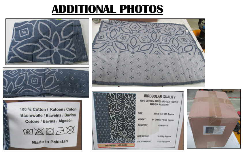 51057 - VARIOUS COTTON TOWELS Europe
