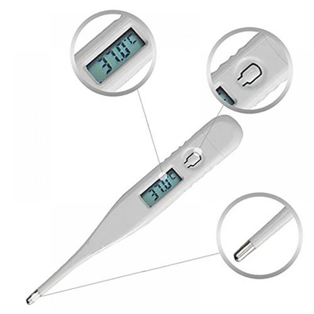 52394 - Oral LCD Digital Thermometer For infant Kids And Adult USA