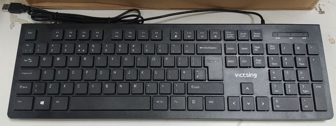 53455 - Victsing PC206A USB QWERTY keyboard Europe