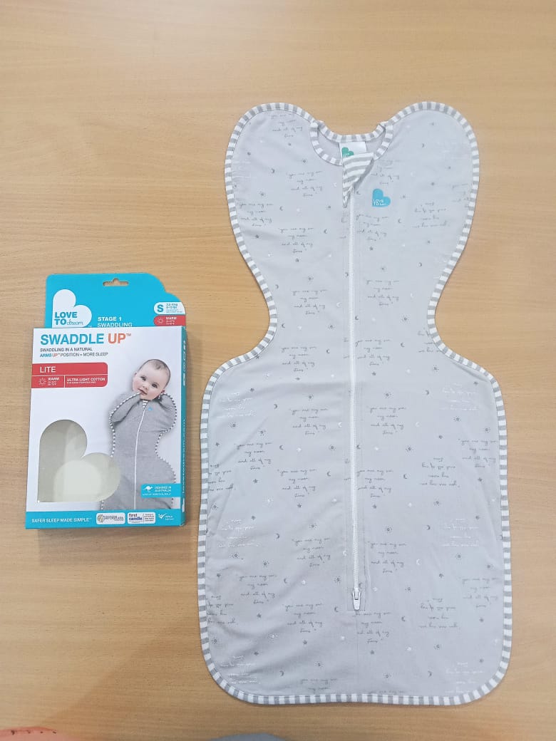 55039 - SWADDLE UP Branded baby safer sleep suit India